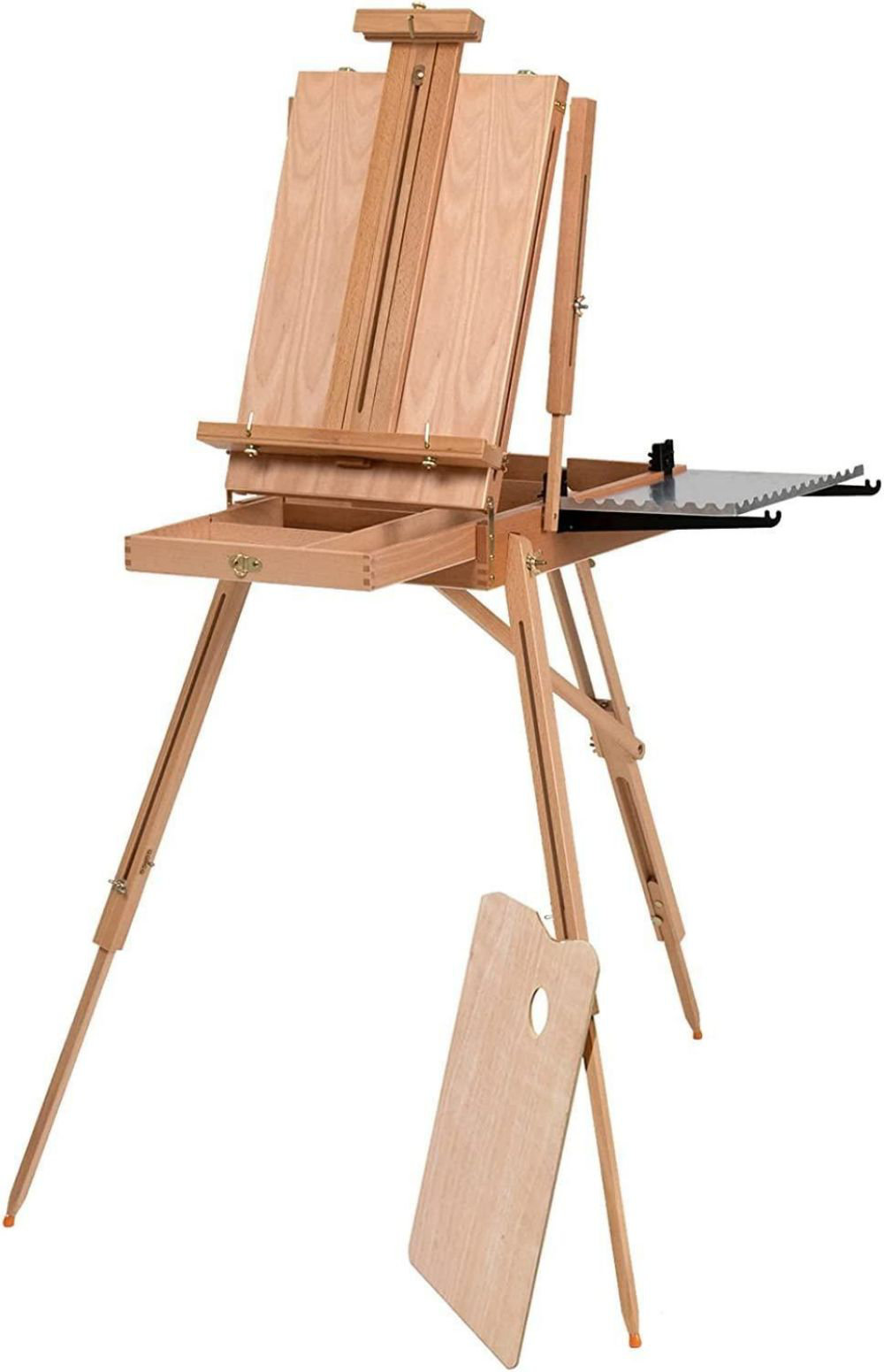 Paint Board Rack Easel Portable Wooden Tripod Easel Lightweight
