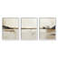 «Abstract Abstract Beige Landscape», ensemble de 3 giclées encadrées par Ros Ruseva-91322118-91322122