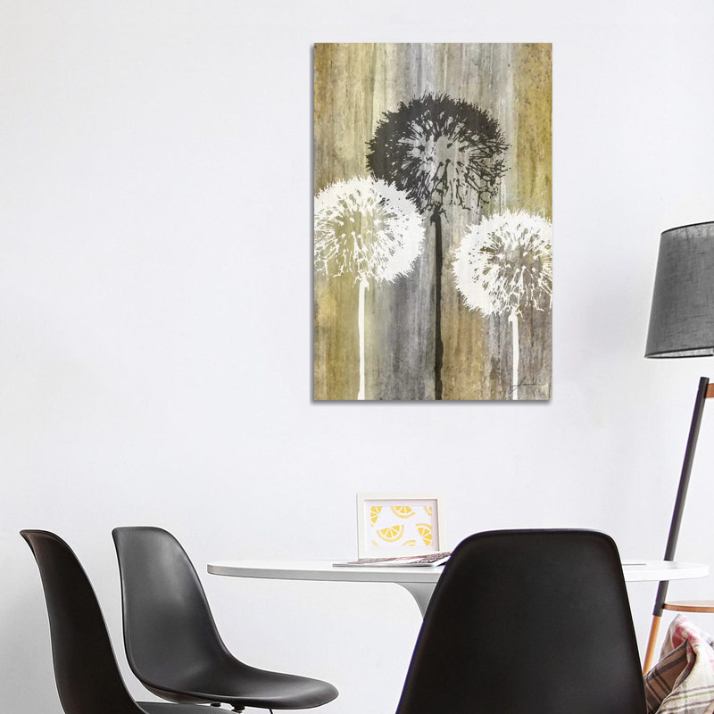 Rustic Garden II by James Burghardt - Painting on Canvas, 101.6 cm H x 66.04 cm W x 1.91 cm D, No Frame