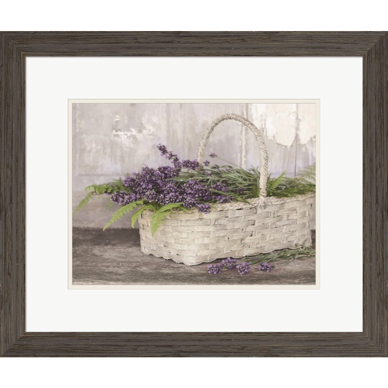 «My lavender» par Lori Deiter, art mural encadré