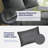 100% Organic Viscose From Bamboo Sheets Set, 300 Thread Count, 4-pc Set, Luxury Cooling Sheets, Deep Pockets - Gift-Ready Packaging, Full Size (Charcoal Grey)-111656339-111656343