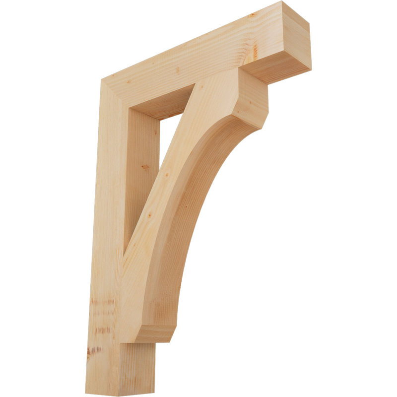 Support en bois rustique Legacy Block, Sapin de Douglas, Lisse, H 42 po x l 5,5 po x P 30 po