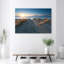 Mural, Sunset Over The Sea - No Frame Print on Canvas