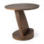 Oblic Solid Wood End Table
