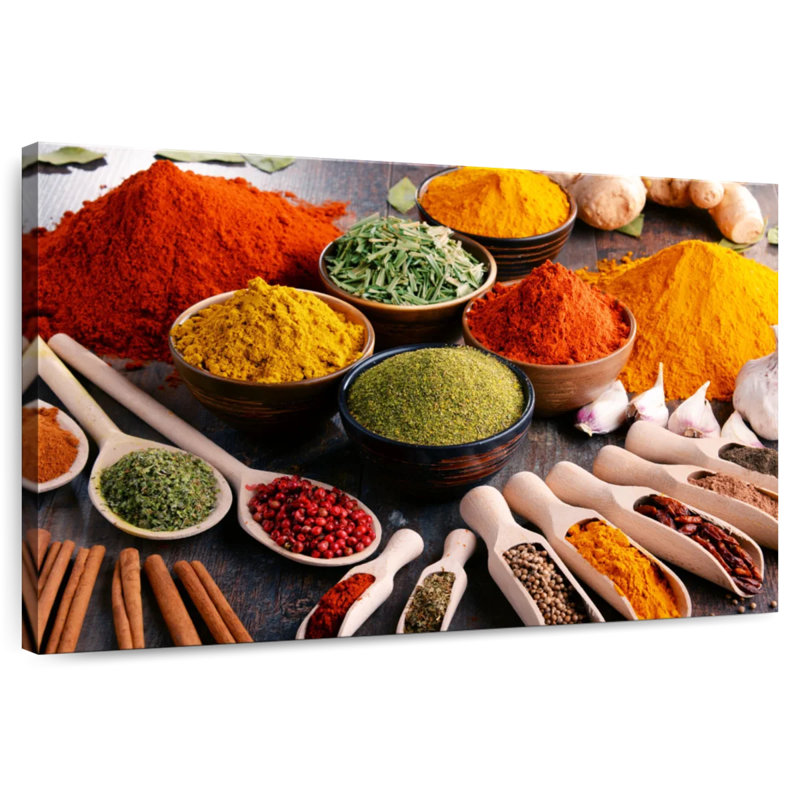 Yarlin assorties d'herbes et d'épices, H 16 po x l 24 po