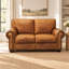 Valencia Leather Loveseat