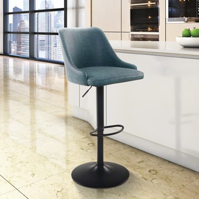 Tabouret de bar pivotant à hauteur réglable Dandrae