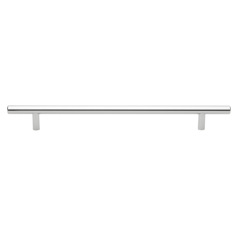 Roman Modern Bar Pull, Polished Chrome, 9"