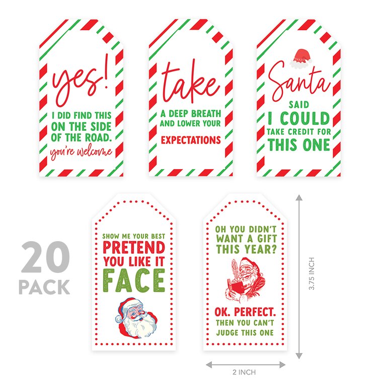 The Holiday Aisle® Classic Gift Labels Sticker