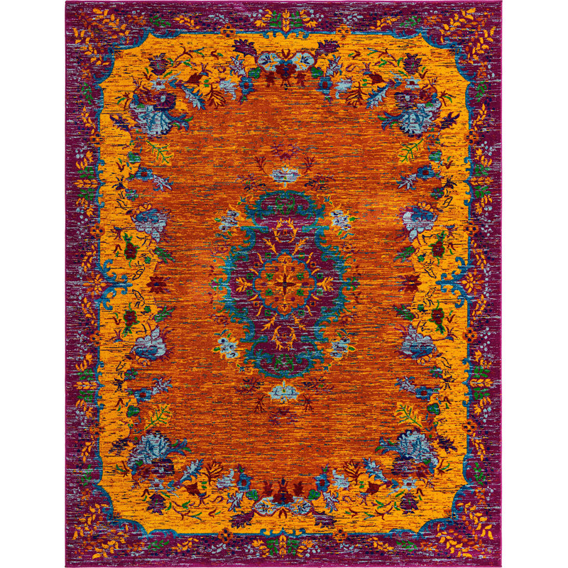 Niceto Indoor Rug, Rectangle 7'10" x 10'