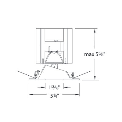 Tesla 1.9'' Pinhole Recessed Trim