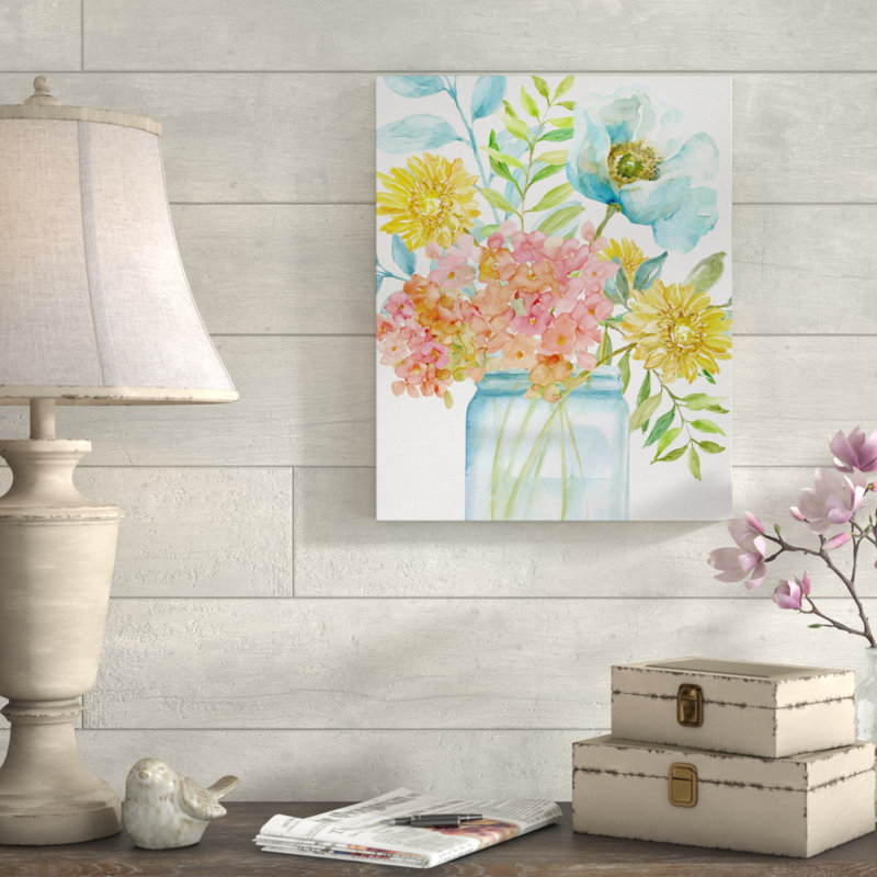 " Summer Fresh II ", 24" H x 32" W x 1.5" D