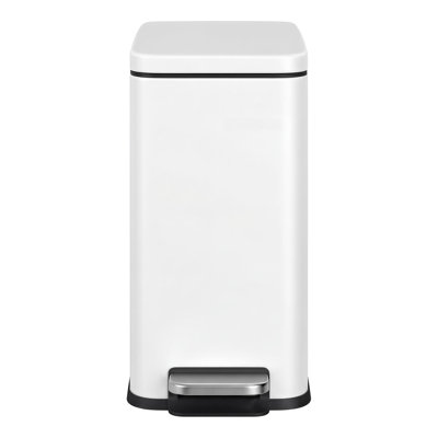 Steel Step On Kitchen Trash Can