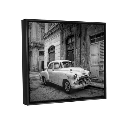 " Antique Car In City " by Graffi*Tee Studios