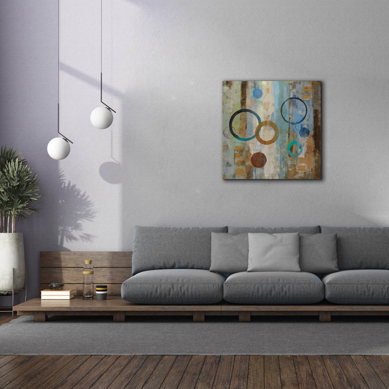  «Bubble Graffiti 2» par Silvia Vassileva, art mural sur toile, 37 po x 37 po