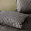 Housse de lit de jour réversible gris foncé, 6 ensembles, rembourrage en coton, pour lit simple, avec housse, taies décoratives et coussin décoratif-117361630