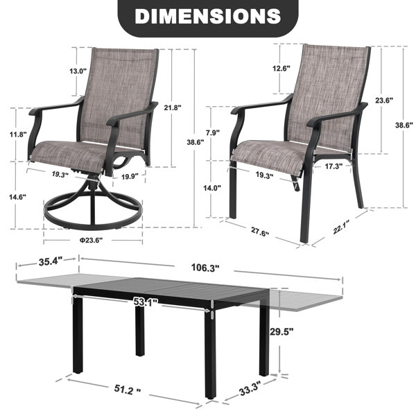 Dimensions du produit