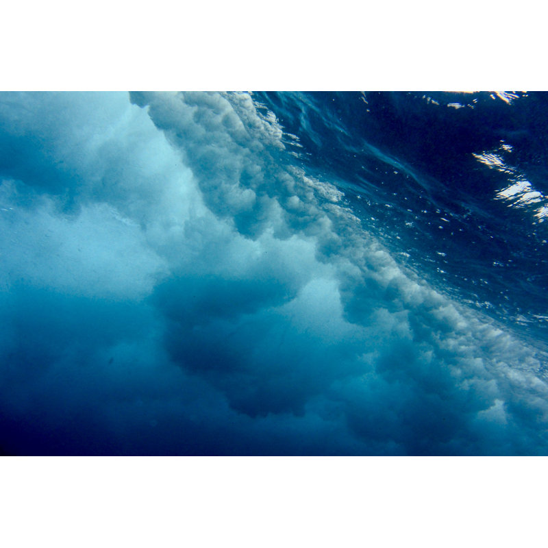 Turbulent Water 1 Piece Wrapped Canvas Wall Art, 20cm H x 30cm W