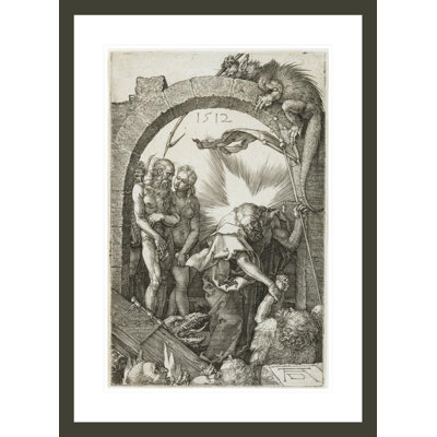 «Christ in Limbo» par Albrecht Dürer, impression giclée encadrée