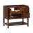 Zoe 36'' Single Bathroom Vanity Base Only in Walnut Finish