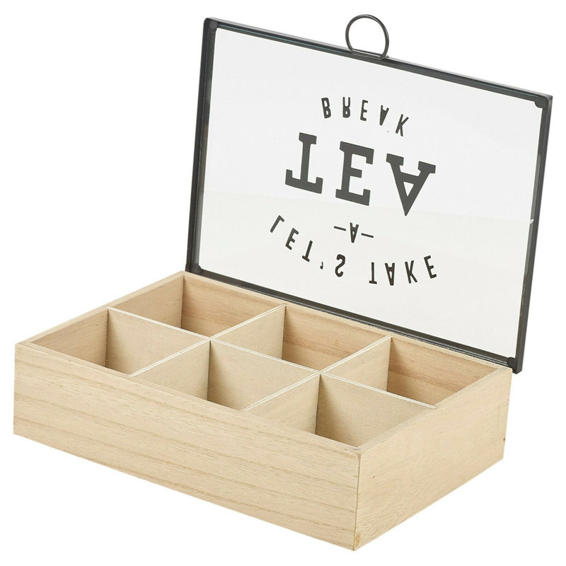 Symple Stuff Henkil Tea Box