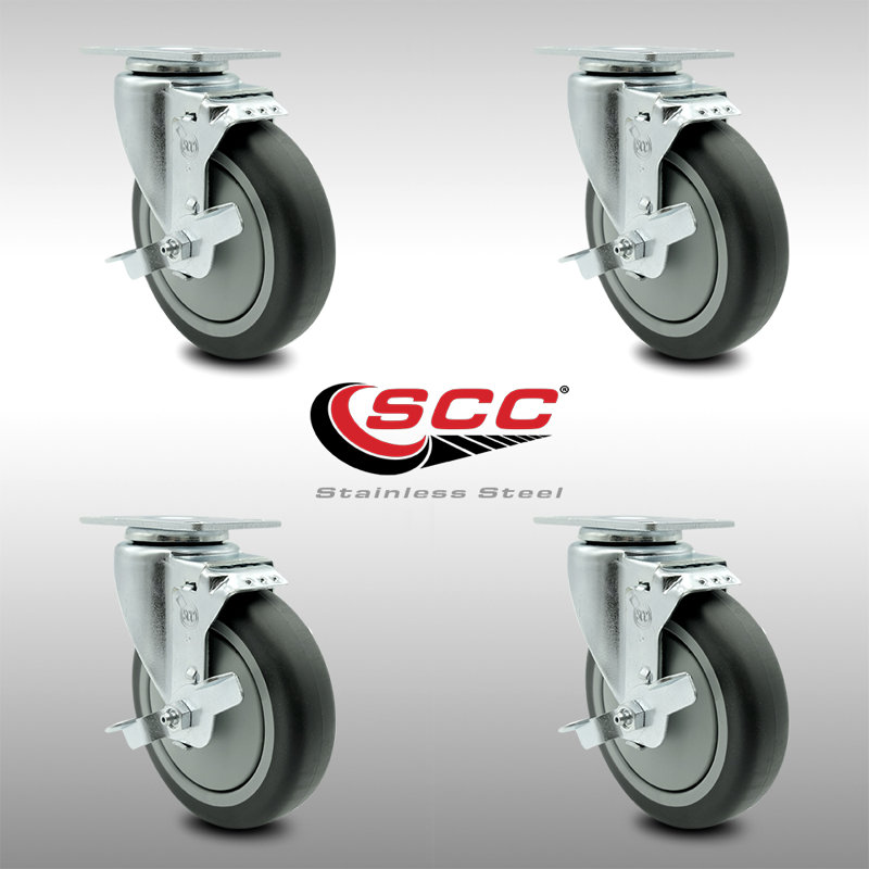 Thermoplastic Rubber Caster