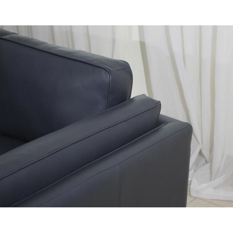 Canapé modulaire en cuir italien Savoy