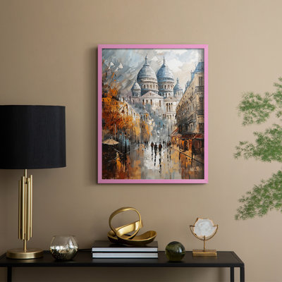 «LANDSCAPES Series CECLxxxi», reproduction d'art encadrée - bois massif