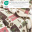 Ensemble de courtepointe avec taies décoratives Nature / Animals Lodge-665244148
