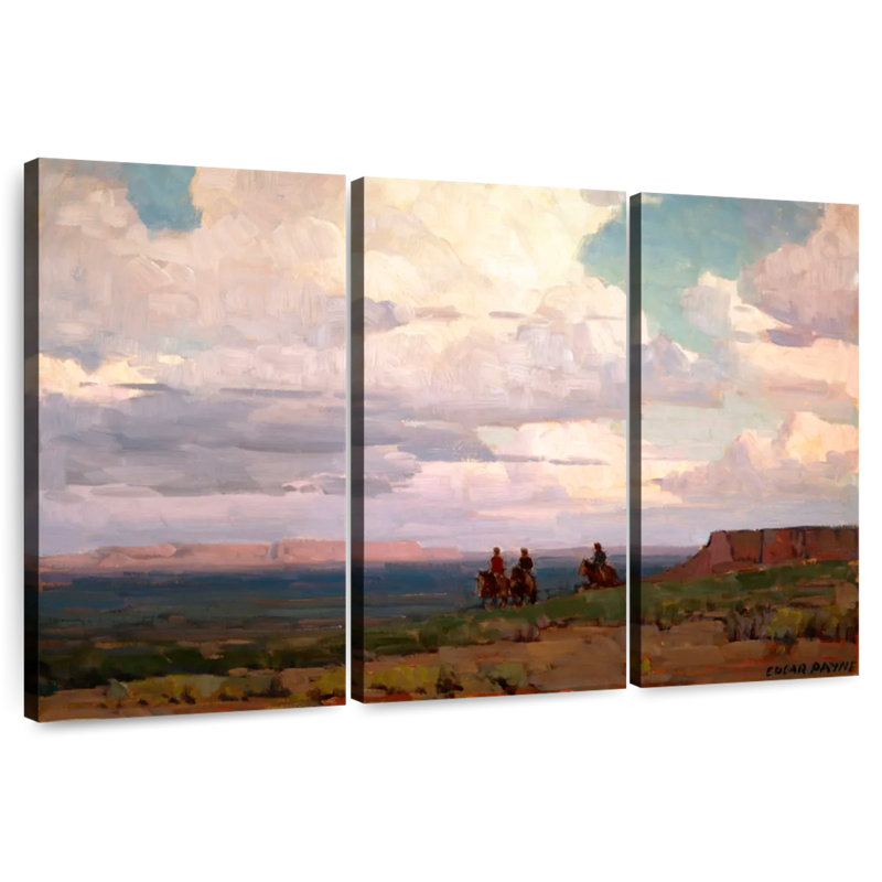 Lelar près du canyon De Chelly, H 32 po x l 50 po