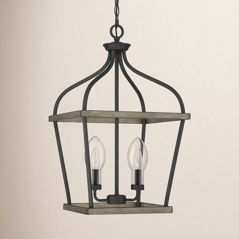Lanterne suspendue d'extérieur à girouette 2 lumières H 23,5 po Gabi