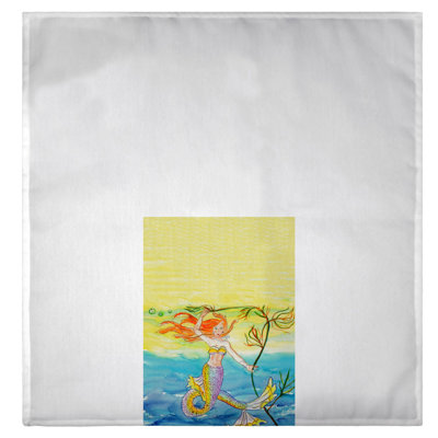 Serviette d'invité en polyester Snowden Mermaid