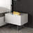 Giaan Modern White Bonded Leather Bedroom Set-154255988