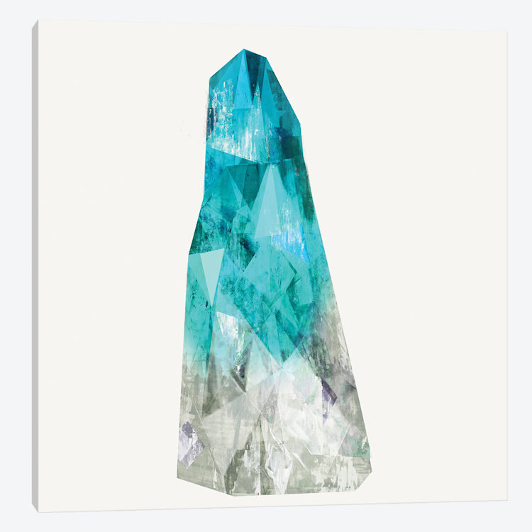 « crystal i », impression sur toile, H 48 po x l 48 po x P 1,5 po