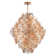 Sue-Anne 27 light Chandelier in Plated brass