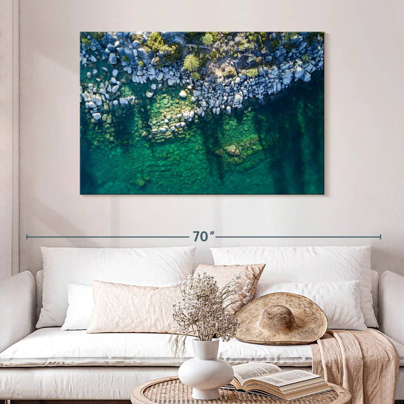 Alvord Tahoe Lakeshore, 32" H x 48" W