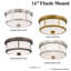 Plafonnier encastré 3 lumières Wilcher-29185390-29185395
