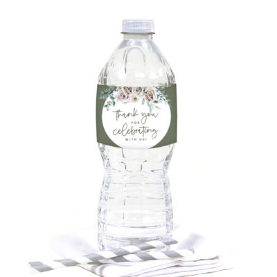 Autocollants pour bouteilles d'eau
