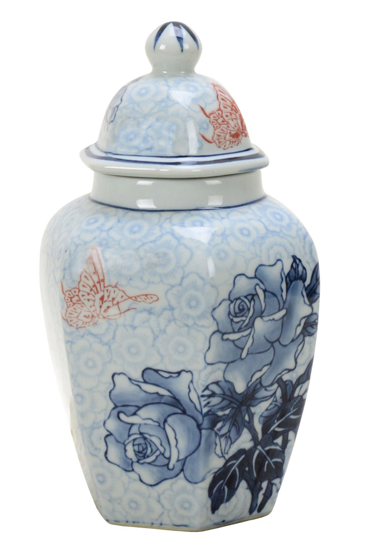 Porcelain China Ginger Jar