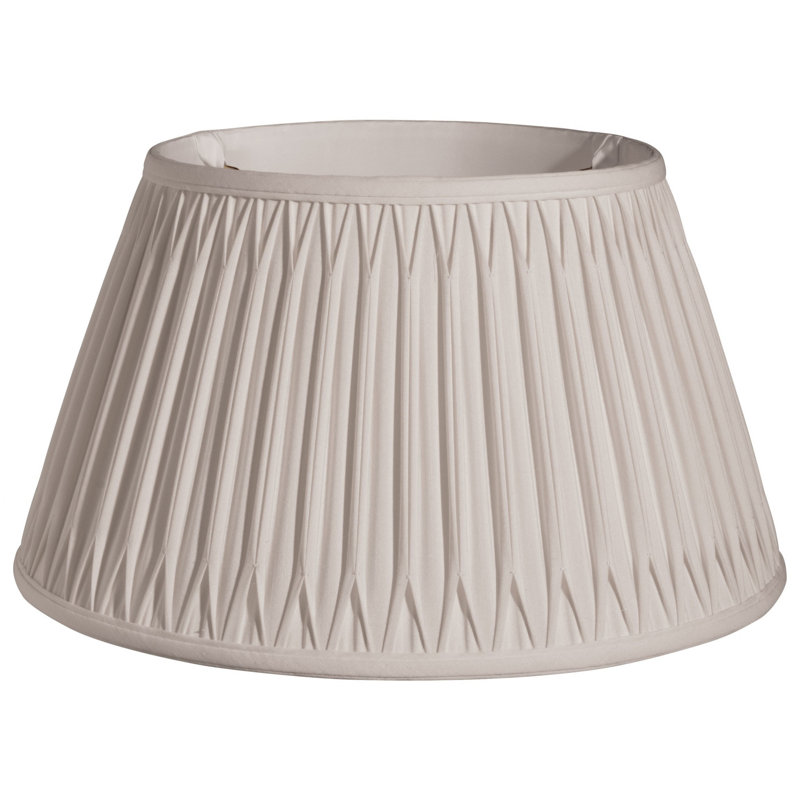 Abat-jour shantung 18 po, Crème, crème