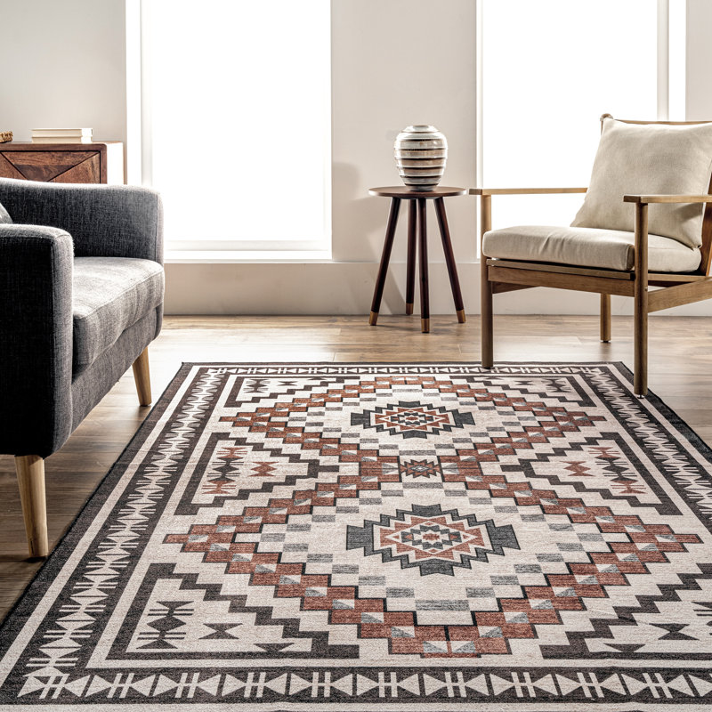 Southwestern Area Rug, Rectangle 274 x 366cm