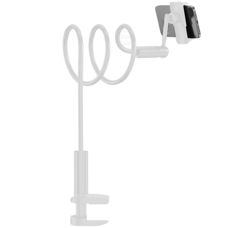 Support de support de tablette pour téléphone portable Support de support en porte-à-faux multifonctionnel 360 degrés, B