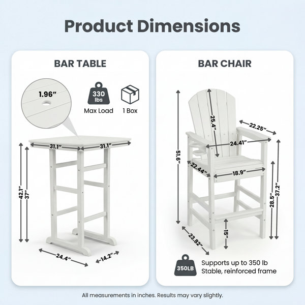 Dimensions du produit