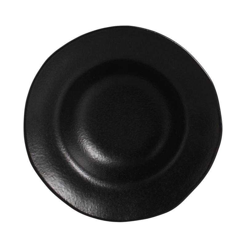 Ensemble de 4 assiettes à salade ou à dessert en grès de 7,48 po Matte Commercial