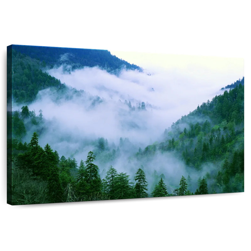 Brume Alvord Smoky Mountains, H 26 po x l 39 po