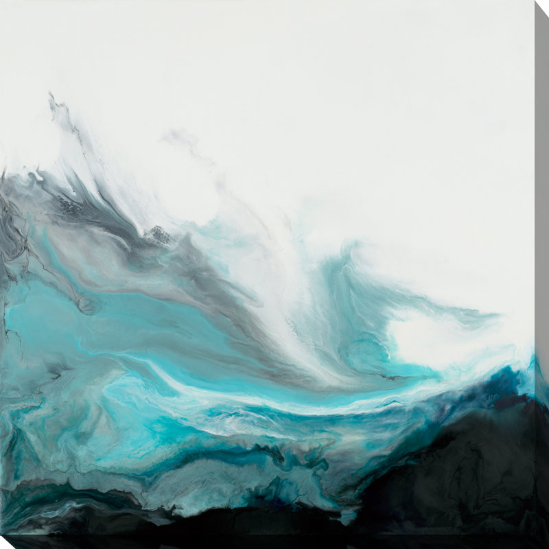 «Risen», reproduction d'art sur toile tendue, H 18 po x l 18 po