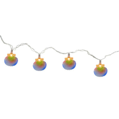 Guirlande de lumières pour l'extérieur 10ct Seashell