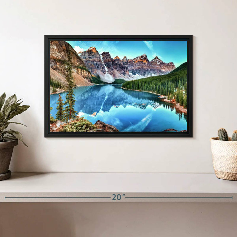 Parc national, Cadre flottant noir, 13 po x 9 po
