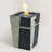 Outdoor Concrete Fire Pit Column Propane Fire Pit Patio Gas Fire Pit