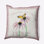 Coussin décoratif floral intérieur / extérieur en polyester